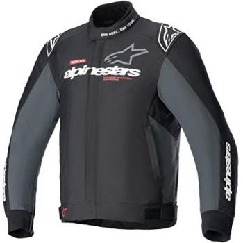 Alpinestars Monza Sport Textiljacke Schwarz Grau