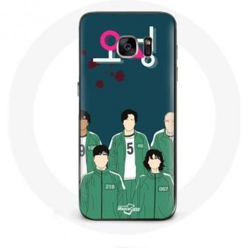 Protector S7 Squid Game Affiche Caricatures