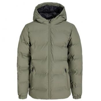 Steppjacke Jack & Jones Junior JJELEMENTS PU PUFFER JNR (Kapuze) – Polyester Obermaterial, unifarben