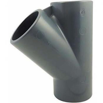 Té PVC 45° F/F/F 32mm à coller