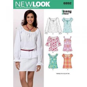 New Look Sewing Pattern 6892 Women 6-8-10-12-14-16