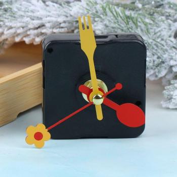 Cute Flower Movement Clock Assembly