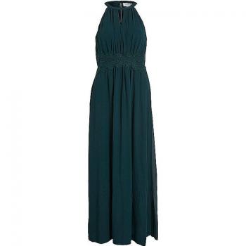 Robe longue encolure américaine