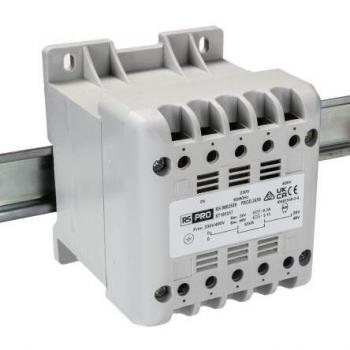 RS PRO Fuente de 24V AC para Carril DIN 63VA