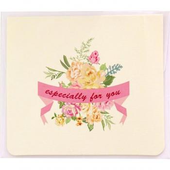 New Year Floral Greeting Card