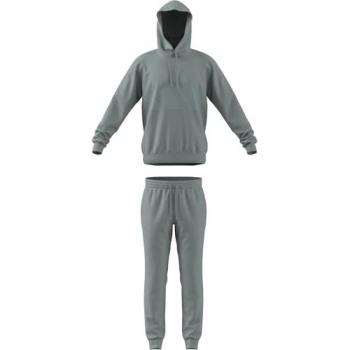 Adidas Sportswear Big Logo French Terry Tracksuit Green L (Men)