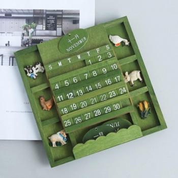 Christmas Countdown Wall Hanging Wooden Advent Calendar 1PC