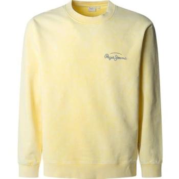 Felpa Pepe Jeans Terrel Crew Blu e Giallo Pastello