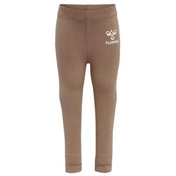 Bauchfreie Hummel-Maule-Leggings für Mädchen, Braun
