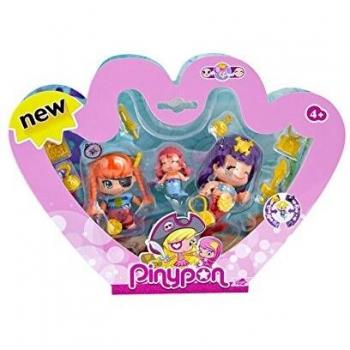 Set 3 Fig. Pirates + Sirènes – Mini Poupée