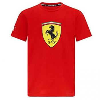 T-shirt Ferrari Scuderia Enfant Rouge Officiel