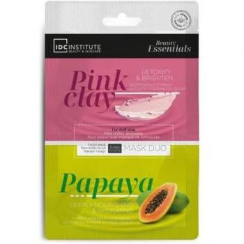 Máscara Facial Hidratante de Argila Rosa e Mamão