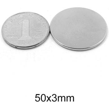 50x3mm Strong Round Magnet