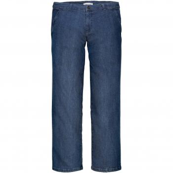 John F. Gee 58‑Stück Herren-Flatfrontjeans – Denim, schräge Taschen, Elastizität