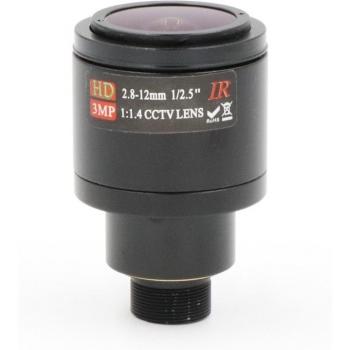 CCTV Camera with 3.0MP Resolution and 2.8-12mm Zoom Lens