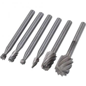 6PCS HSS Rotary Tool Router Bit Set Compatible with Dremel