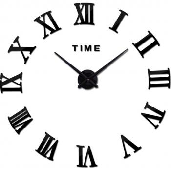 Horloge murale décorative acrylique 3D