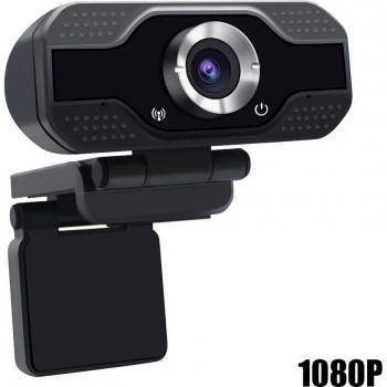 Caméra Web 1080P avec autofocus et micro rotatif pour bureau