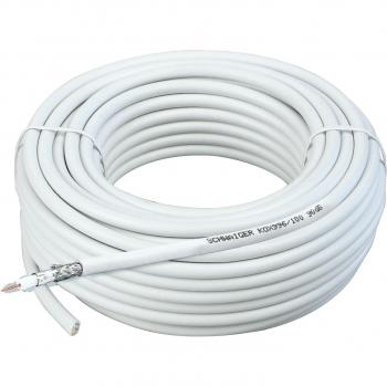 Schwaiger Antennenkabel 90 dB (KOX996100002) – 100 m lang, beliebig kürzbar