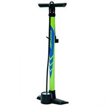 FISCHER Fahrrad-Standpumpe Plus Volume für alle Ventile