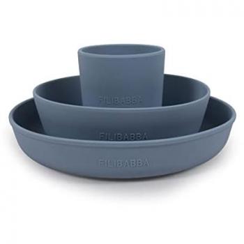 Set tavola Filibabba silicone bambini