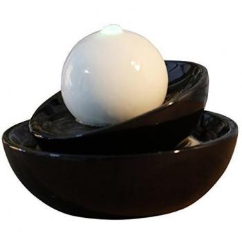 Fontaine en céramique Cristal line zen flow