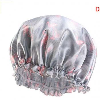Bonnet de sommeil satin fleuri