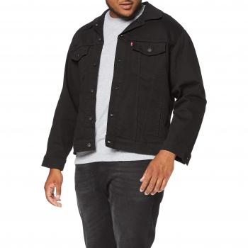 Levi's® Big & Tall Jeansjacke BIG TRUCKER in Schwarz
