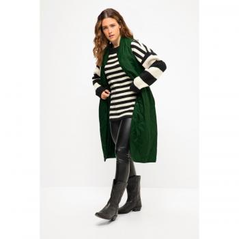 Gilet Donna Poliestere Verde 52/54