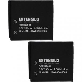 Extensilo Li-Ion Akku für Medion Kameras