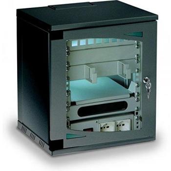 Techly Professional 029181 Armadio Rack 10 a Muro 7 unità Nero Nero