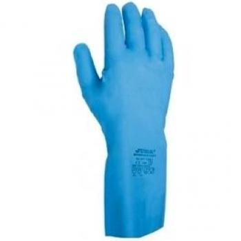 Guante Azul Interface Soft de Nitrilo JUBA talla 7-7,5