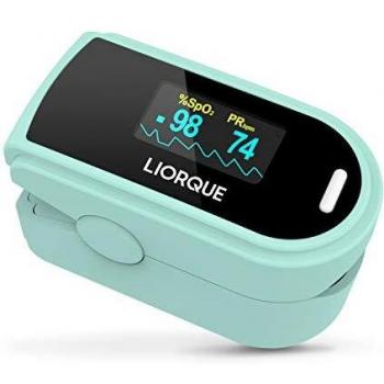 Moniteur Numérique de Pouls Liorque avec Oxymètres de Doigt, Écran TFT et Alarme de Fréquence Cardiaque