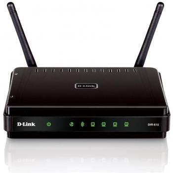 D‑Link 300 Mbps DIR-615 Dual‑Band Router (Cable)
