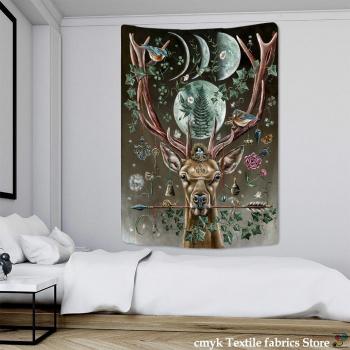 Mystical Forest Elk Wall Art