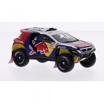 Modelauto Peugeot DKR 322 – Total Red Bull Rallye Dakar 2015