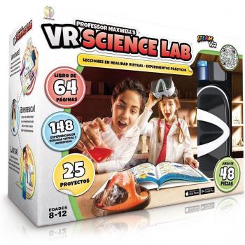 Juego realidad virtual Professor Maxwell´s laboratorio de ciencias. Con 25 proyectos de ciencias (Toy Partner