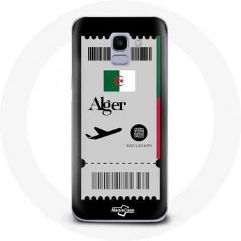 Coque Design Billet d'Avion pour Samsung Galaxy A6 2018