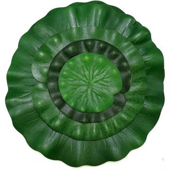 Lotus flottant en mousse pour étang et aquarium