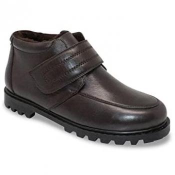 HeatShield WideFit Leather Fasten Boot