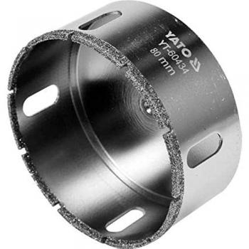 Corona diamantata Yato 80mm per foratura