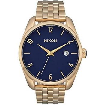 Nixon Damen-Quarz-Uhr “Gold” – Edelstahlarmband – A418‑2625‑00