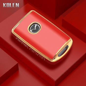 Funda Protectora de Llave para Mazda 3 y CX Rojo