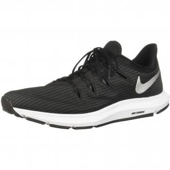 Nike Quest, Sneakers de Running Homme, Multicolore (Noir/Argent Métallique/Grey Foncé 001), 45 EU