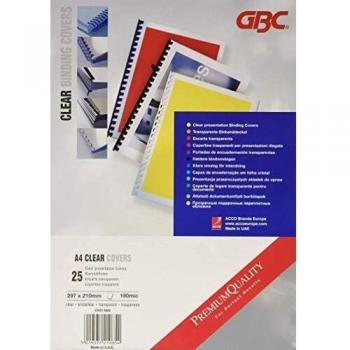 Dossiers pour documents A4 avec couverture transparente 25 pcs/pack