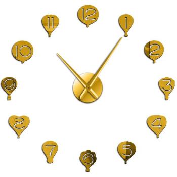 Kids Birthday Party Air Balloon Wall Clock