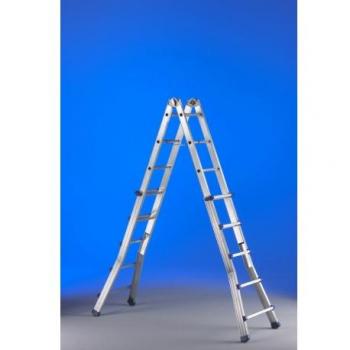 Escalera Svelt Tijera Telescópica 6,25m Aluminio