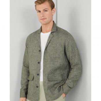 Sobrecamisa verde claro para hombre de Hackett