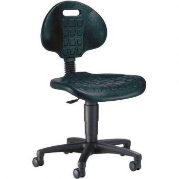 Topstar kruk Tec 20, sans anneau de pied, avec roulettes, noir