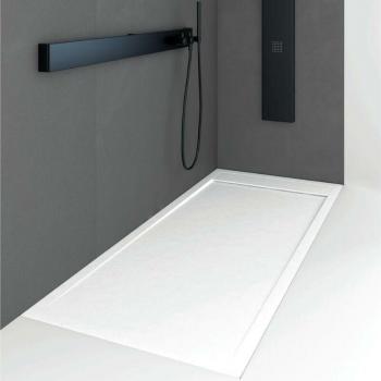 Receveur de douche Stano 70 x 110 cm surface ardoisée en résine